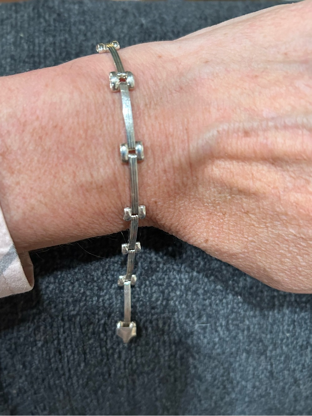 Vintage Silpada Sterling Silver Binaro Bracelet